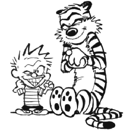 Picture of calvin and hobbes
